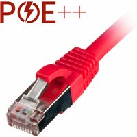 Cablenet 2m Cat6a RJ45 Red S/FTP LSOH 26AWG Snagless Booted Patch Lead