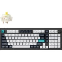 Keychron Q5 Max keyboard Universal USB + RF Wireless + Bluetooth QWERTY UK English Black White