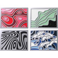 HyperX Badge Pack - Abstract Magnetic Badges