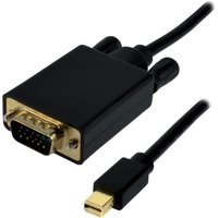 MCL MC295-1.5M video cable adapter Mini DisplayPort VGA (D-Sub) Black