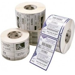 Zebra Z-Perform 1000D White Permanent Adhesive