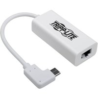 Tripp Lite U436-06N-GBW-RA USB-C to Gigabit Network Adapter with Right