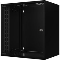 Lanview RUM12U40MNBL rack cabinet 12U Wall mounted rack Black