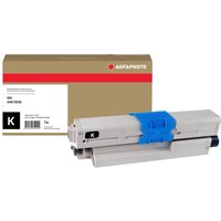 AgfaPhoto Compatible Toner Cartridge. Black. Replacement for OKI 44973