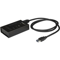 StarTech.com 4 Port USB 3.0 Hub - USB Type-A to 1x USB-C & 3x USB