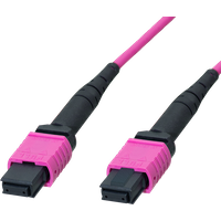 LogiLink MPO Patch Cord 12 cores OM4. MPO/PC F/F. Type B. 7.5 m