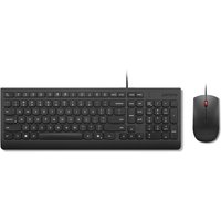 Lenovo 4X31R64446 keyboard Mouse included Universal USB Nordic Black