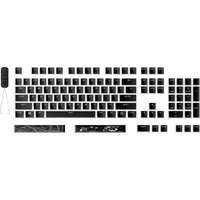 HyperX Pudding Keycaps 2 - Full Key Set - PBT - Black (US Layout)