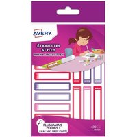 Avery RESMI30F self-adhesive label Rounded rectangle Permanent Multico
