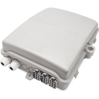 Digitus FTTH Outdoor Distribution Box for 24 LC/Duplex. SC/ Simplex co
