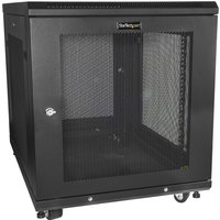StarTech.com 4-Post 12U Server Rack Cabinet. Lockable 19" Data Ra