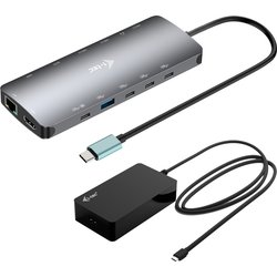 I-Tec Metal USB-C Nano 3X Display Dock. 2X Hdmi 1X USB-C Video With Po