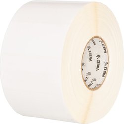 Zebra Polypro 4000D Black. White Self-Adhesive Printer Label Zebra Polypro 4000D Black. White Self-Adhesive Printer Label