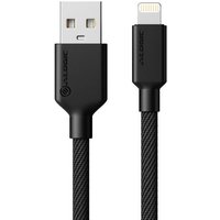 ALOGIC ELPA8P02-BK mobile phone cable Black 2 m USB A Lightning
