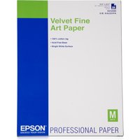 Epson Velvet Fine Art Paper. DIN A2. 260g/m2. 25 Sheets