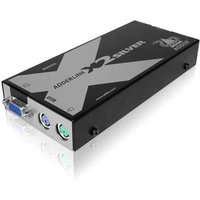 Link X2 Silver. PS/2 KVM & RS232 CATx Receiver Unit