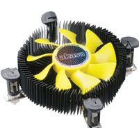 Akasa K25 Processor Cooler Black. Yellow