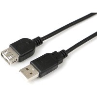 Microconnect USBAAF05B USB cable USB 2.0 0.5 m USB A Black