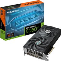 GIGABYTE GeForce RTX 5060 Ti EAGLE OC 16G Graphics Card - 16GB GDDR7, 128bit, PCI-E 5.0, 2617MHz Core Clock, 3 x DisplayPort, 1 x HDMI, GV-N506TEAGLE OC-16GD