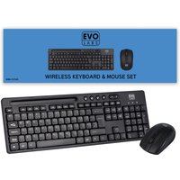 Evo Labs WM-757UK Wireless and Mouse Combo Set. 2.4GHz Full Size Qwert