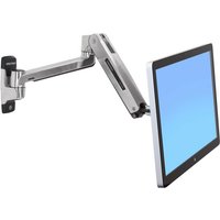 Ergotron LX HD Sit-Stand 116.8 cm (46") Silver Wall