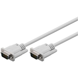 Microconnect VMM102C VGA cable 2 m VGA (D-Sub) White