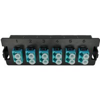 Cablenet CNL 6P DX 12F OM4 LC Adp Plate Aq