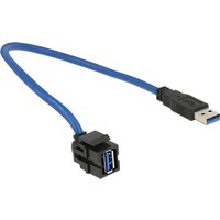DeLOCK 86375 USB cable USB 3.2 Gen 1 (3.1 Gen 1) 0.5 m USB A Blue