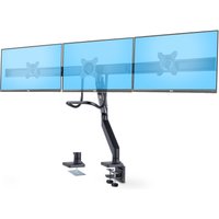 StarTech.com Crossbar Triple Monitor Desk Mount For Up To Three 27in S