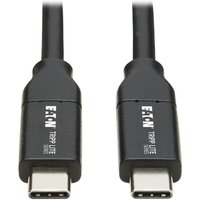 Tripp Lite U040-C2M-C-5A USB-C Cable (M/M). USB 2.0. 5A (100W) Rated.