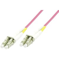 Microconnect FIB440450P InfiniBand/fibre optic cable 50 m LC Pink