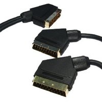 Cables Direct 2SS-102 cable splitter/combiner Black