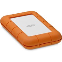 LaCie Rugged Secure external hard drive 2 TB Orange. White