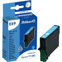 Pelikan 4108913/E69 Ink cartridge cyan. 226 pages 3.5ml (replaces Epso