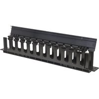 Intellinet 19" Cable Management Panel. 19" Rackmount Cable M
