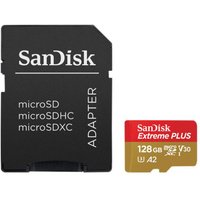 SanDisk Extreme PLUS 128 GB MicroSDXC Class 10