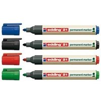 Edding EcoLine 21 marker 10 pc(s) Black