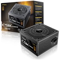 Antec CSK DC 750W PSU. 80+ Bronze. Fully Wired. Antec's 5-year wa
