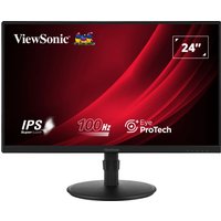 Viewsonic VA VA2408-HDJ computer monitor 61 cm (24") 1920 x 1080 pixels Full HD LED Black