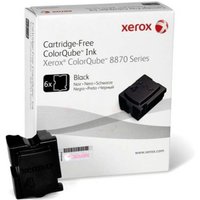 Xerox 108R00957 Dry ink in color-stix black. 6x16.7K pages Pack=6 for