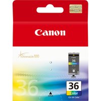 Canon 1511B001/CLI-36 Ink cartridge color. 249 pages ISO/IEC 24711 12m