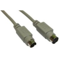 Cables Direct EX-110 PS/2 cable 10 m 6-p Mini-DIN Grey