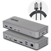 StarTech.com Dual-Monitor USB-C Docking Station. DisplayPort. 4K 60Hz.