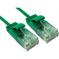 Cables Direct ERSLIM-101G networking cable Green 1 m Cat6 U/UTP (UTP)