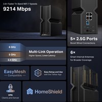 Archer BE9300 Tri Band Wi Fi 7 Router