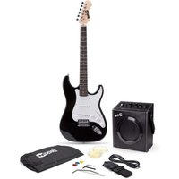 PDT RockJam Elec Guitar Super Kit Black