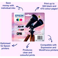Epson C13T02V64010/502 Ink cartridge multi pack Bk.C.M.Y 4.6ml + 3x3.3