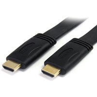 StarTech.com 5m Flat High Speed HDMI Cable with Ethernet - Ultra HD 4k