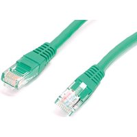 Cables Direct 10m CAT-5e networking cable Green Cat5