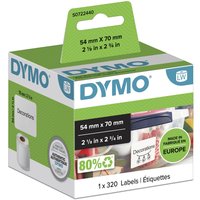 Dymo 99015/S0722440 DirectLabel-etikettes Disk 70mm x 54mm for Dymo 40